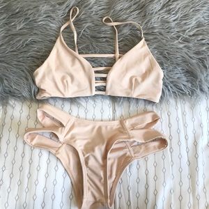 NWT Shein Nude Bikini set!